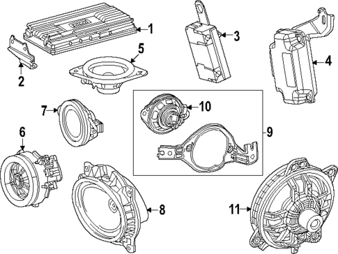 Sound System for 2024 Lexus GX550 #0