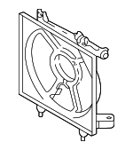 73313AE00A - HVAC: Shroud for Subaru: Baja, Legacy, Outback Image