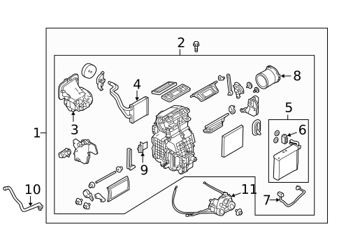 Heater for 2014 Nissan Versa Note #0