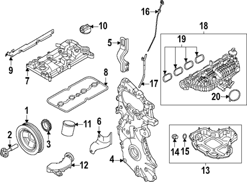 Engine Parts for 2025 INFINITI QX60 #0