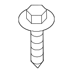 90159A0034 - Electrical: Headlamp Assembly Screw for Toyota Image