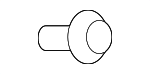 BDTS50M38 - Body: Front Applique Upper Clip for Mazda Image