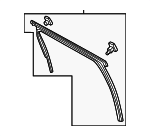 KEME7260ZA - Body: Drip Channel for Mazda Image