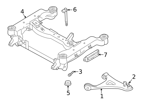 Suspension Components for 2004 INFINITI M45 #0