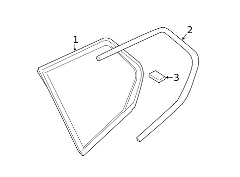 Glass & Hardware for 2022 BMW X3 #0