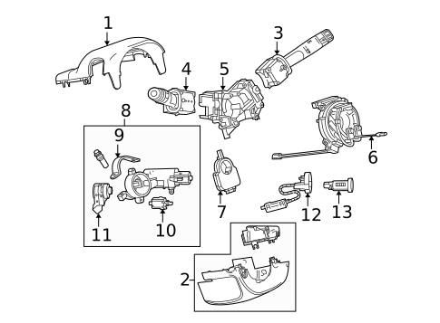 Primary Ignition for 2011 Buick LaCrosse #0
