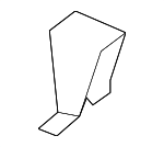 5C6863532B - Body: Console Body Rear Bracket for Volkswagen: Jetta Image