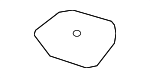 1K5857933 - Body: Sound Absorber for Volkswagen Image