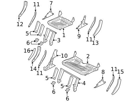 Tracks & Components for 2005 Lincoln Navigator #1