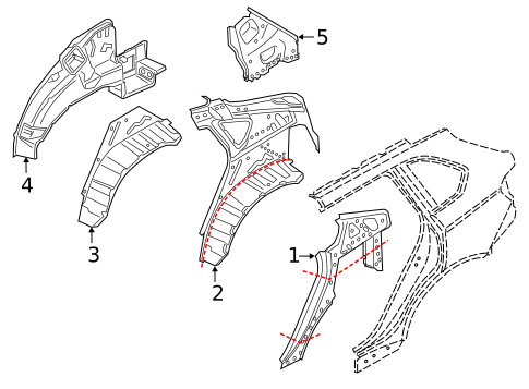 Inner Structure for 2018 BMW X6 #0
