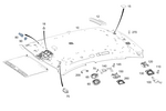 1676900501 - Covering and Lining: Trim, Roof for Mercedes-Benz Image