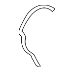 11832RCAA00 - Engine: Outer Timing Cover Gasket for Acura Image