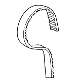 14400RCAA01 - : Timing Belt for Acura Image