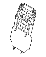 88390A7020WK - Body: Seat Back Panel for Kia: Forte, Forte Koup, Forte5 Image