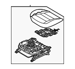 88100A7QG1KMT - Body: Cushion Assembly for Kia: Forte5 Image