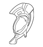 51755F2500 - : Splash Shield for Hyundai Image