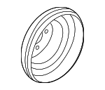 252213C100 - Cooling System: Pulley for Hyundai: Azera, Entourage, Genesis, Genesis Coupe, Santa Fe, Sonata, Veracruz Image