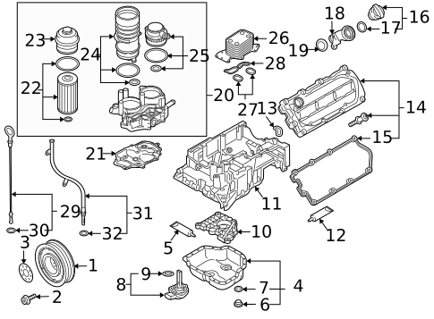 Filters for 2009 Volkswagen Touareg #0