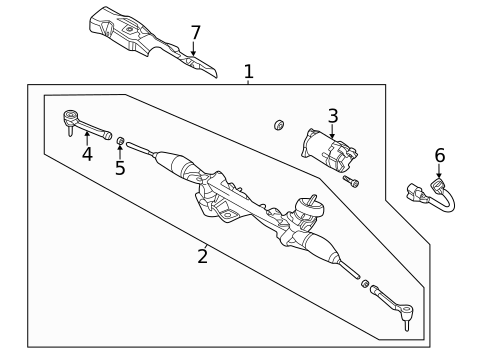Steering Gear & Linkage for 2024 Hyundai Sonata #0