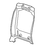 68050468AA - Body: Seat Back Frame for Dodge: Ram 2500, Ram 3500 | Ram: 1500, 1500 Classic, 2500, 3500 Image