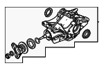 RA3627100D - Universals &amp; Rear Axle: Carrier for Mazda: CX-70, CX-90 Image