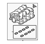 283103F500 - Engine: Intake Manifold for Genesis: G80, G90 | Hyundai: Genesis Image