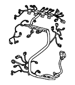6K972627FG - Electrical: Engine Harness for Audi: A3, A3 Quattro, TT Quattro Image