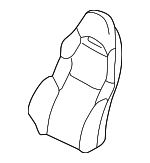 710742G310C0 - : Seat Back Cover for Toyota Image