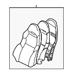 7104020210C0 - : Seat Back Assembly for Toyota: Celica Image