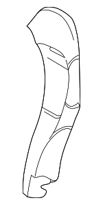 7155120500 - Body: Seat Back Pad for Toyota: Celica Image