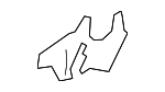 81637TZCG11ZA - Body: Recline Cover for Honda Image