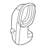 99657276700 - : Instrument Panel Air Duct for Porsche: 911, Boxster Image