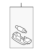 1K094710982V - Body: Visor Lamp for Volkswagen: CC, e-Golf, Golf, Golf Alltrack, Golf R, Golf SportWagen, GTI, Jetta, Tiguan, Tiguan Limited Image