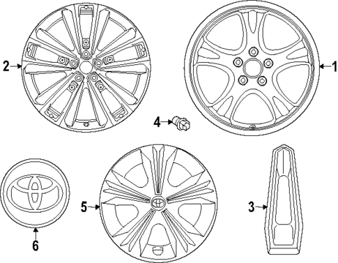 Wheels for 2024 Subaru Solterra #0