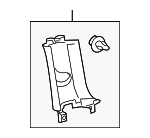 6242021041B0 - Body: Upper Center Pillar Trim for Toyota Image