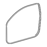 6231121080B0 - : Body Weather-Strip for Scion: tC Image