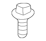 9015960498 - Electrical: Lens &amp; Housing Screw for Scion: iM, tC, xA | Toyota: Avalon, bZ4X, Corolla iM, Echo, Highlander, MR2 Spyder, Prius, Prius Plug-In, Prius Prime, RAV4, Yaris Image