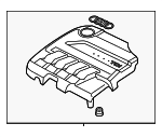 3L103925AN - : Engine Cover for Audi: A3 Image