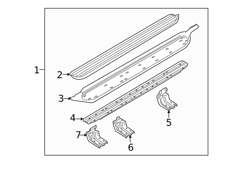 Running Board for 2012 Lincoln Navigator #0
