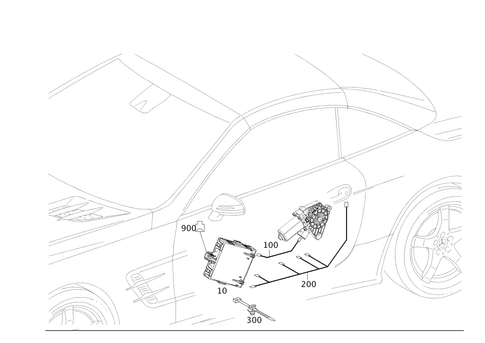 Door Wiring Harness and Door Control Module for 2019 Mercedes-Benz SL63 AMG #0