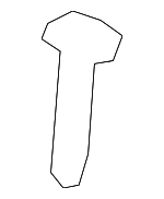 876034V60A - Body: Headrest Guide for Nissan Image