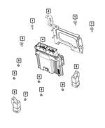 68301656AD - Electrical: Module Bracket for Mopar Image