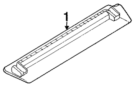 High Mounted Stop Lamp for 2003 Mitsubishi Diamante #0