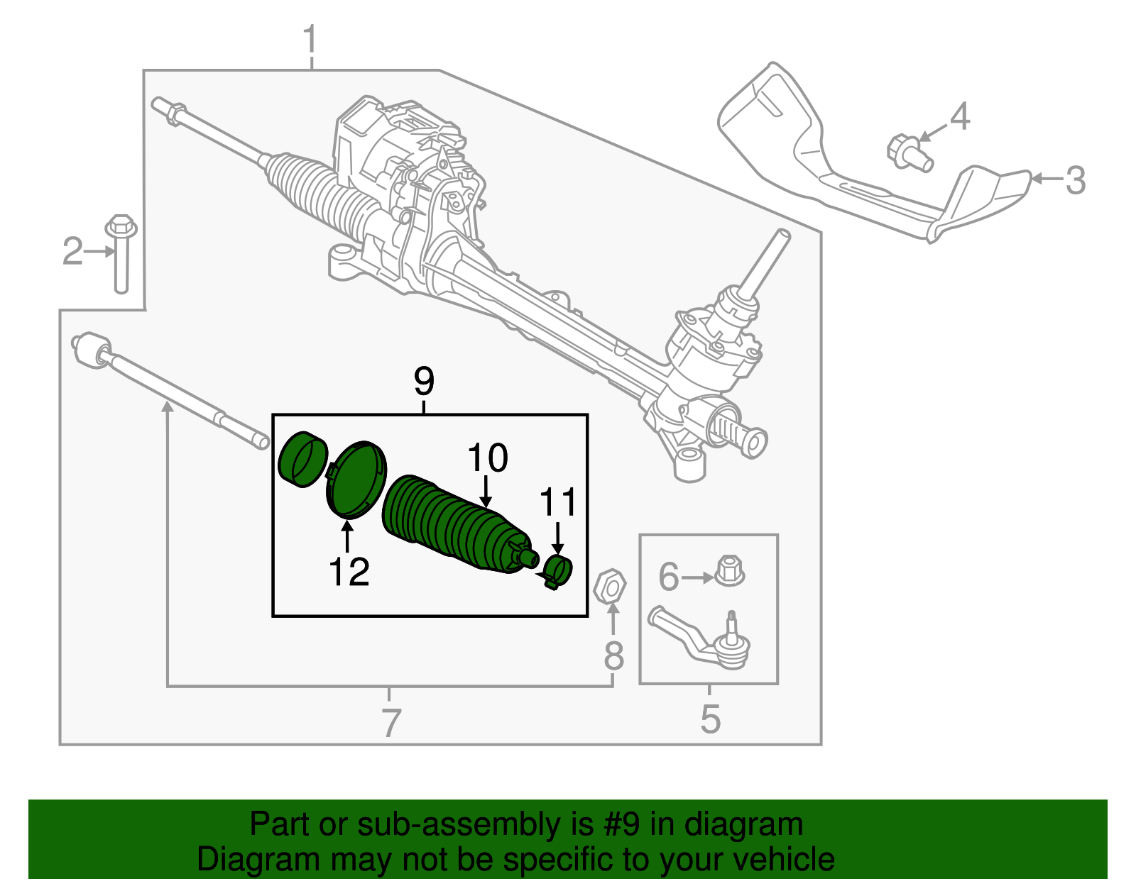2012-2023 Ford Boot Kit AV6Z-3332-A | TascaParts.com