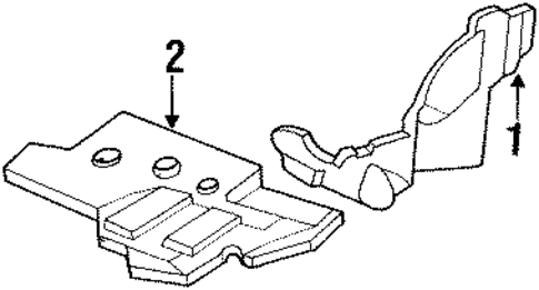 Splash Shields for 1989 Honda Civic #0