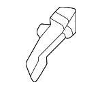 992813707AYGRV - Body: Inner Wheelhouse Lower Bracket for Porsche Image