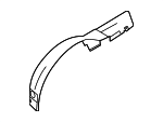 992801202AYGRV - Body: Inner Wheelhouse for Porsche Image
