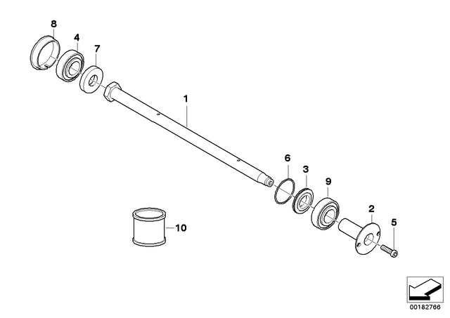 33177711334 - : Spacer Bush               for BMW-Motorrad Image