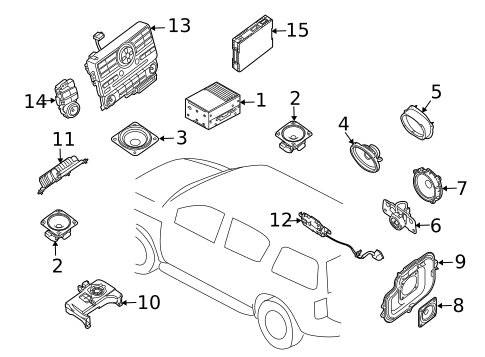 Sound System for 2013 Nissan Armada #0