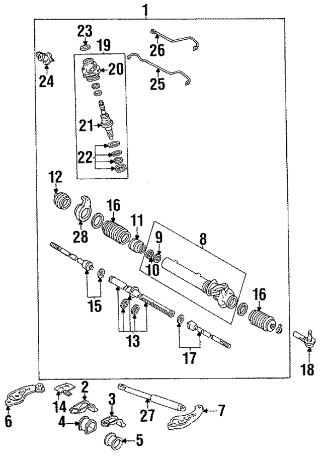4417022070 - Steering: Pressure Valve for Toyota Image